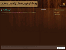 Tablet Screenshot of brookebready.wordpress.com