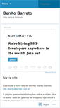 Mobile Screenshot of benitobarreto.wordpress.com