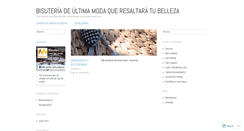 Desktop Screenshot of collaresbisuteriabm2.wordpress.com