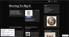 Desktop Screenshot of movetobigd.wordpress.com