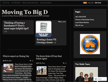 Tablet Screenshot of movetobigd.wordpress.com