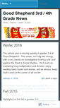 Mobile Screenshot of goodshep34.wordpress.com