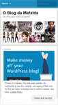 Mobile Screenshot of mafaldamelo.wordpress.com