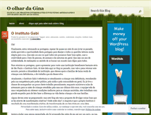 Tablet Screenshot of ginadesi.wordpress.com