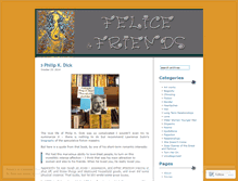 Tablet Screenshot of feliceandfriends.wordpress.com