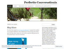 Tablet Screenshot of perfectioconversationis.wordpress.com