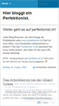 Mobile Screenshot of perfektionist.wordpress.com