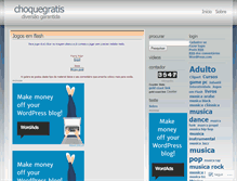 Tablet Screenshot of choquegratis.wordpress.com