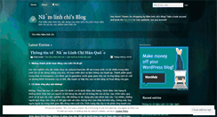 Desktop Screenshot of linhchido.wordpress.com