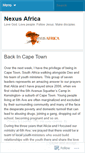 Mobile Screenshot of nexusafrica.wordpress.com