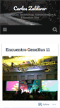 Mobile Screenshot of carloszaldivar.wordpress.com