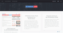 Desktop Screenshot of networkershome.wordpress.com