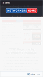 Mobile Screenshot of networkershome.wordpress.com