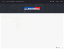 Tablet Screenshot of networkershome.wordpress.com