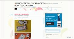 Desktop Screenshot of cardsdetalles.wordpress.com