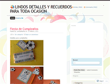 Tablet Screenshot of cardsdetalles.wordpress.com