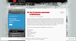 Desktop Screenshot of ignitehickory.wordpress.com