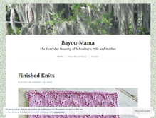 Tablet Screenshot of bayoumama.wordpress.com