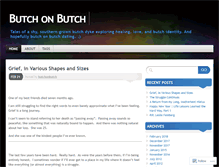 Tablet Screenshot of butchonbutch.wordpress.com