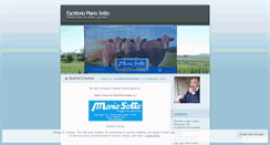 Desktop Screenshot of escritoriomariosotto.wordpress.com