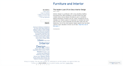 Desktop Screenshot of furnitureandinterior.wordpress.com