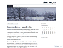 Tablet Screenshot of andanca.wordpress.com