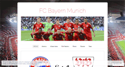 Desktop Screenshot of ilovefcbayern.wordpress.com