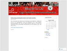 Tablet Screenshot of deporteslai.wordpress.com