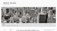 Desktop Screenshot of boontrade.wordpress.com