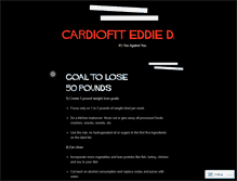 Tablet Screenshot of cardiofiteddied.wordpress.com