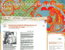 Tablet Screenshot of confessionsofastayathomemommy.wordpress.com
