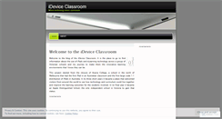 Desktop Screenshot of ideviceclassroom.wordpress.com