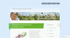 Desktop Screenshot of calatoriafertilitatii.wordpress.com