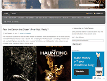 Tablet Screenshot of collindamon.wordpress.com