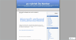 Desktop Screenshot of demonitor.wordpress.com