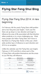 Mobile Screenshot of flyingstarfengshui.wordpress.com
