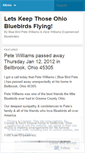 Mobile Screenshot of bluebirdpete.wordpress.com