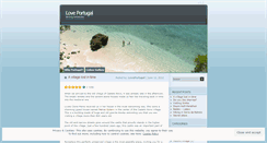 Desktop Screenshot of loveportugal.wordpress.com