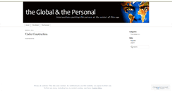 Desktop Screenshot of globalpersonal.wordpress.com