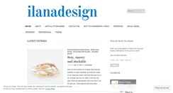 Desktop Screenshot of ilanadesign.wordpress.com