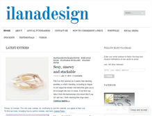 Tablet Screenshot of ilanadesign.wordpress.com