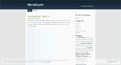 Desktop Screenshot of merakliyim.wordpress.com