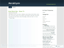 Tablet Screenshot of merakliyim.wordpress.com