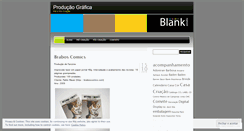 Desktop Screenshot of estudioblank.wordpress.com