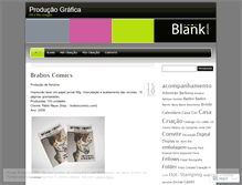 Tablet Screenshot of estudioblank.wordpress.com