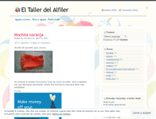 Tablet Screenshot of eltallerdelalfiler.wordpress.com