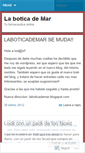 Mobile Screenshot of laboticademar.wordpress.com