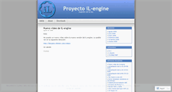 Desktop Screenshot of ilengine.wordpress.com