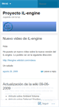Mobile Screenshot of ilengine.wordpress.com