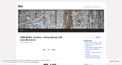 Desktop Screenshot of f2te.wordpress.com